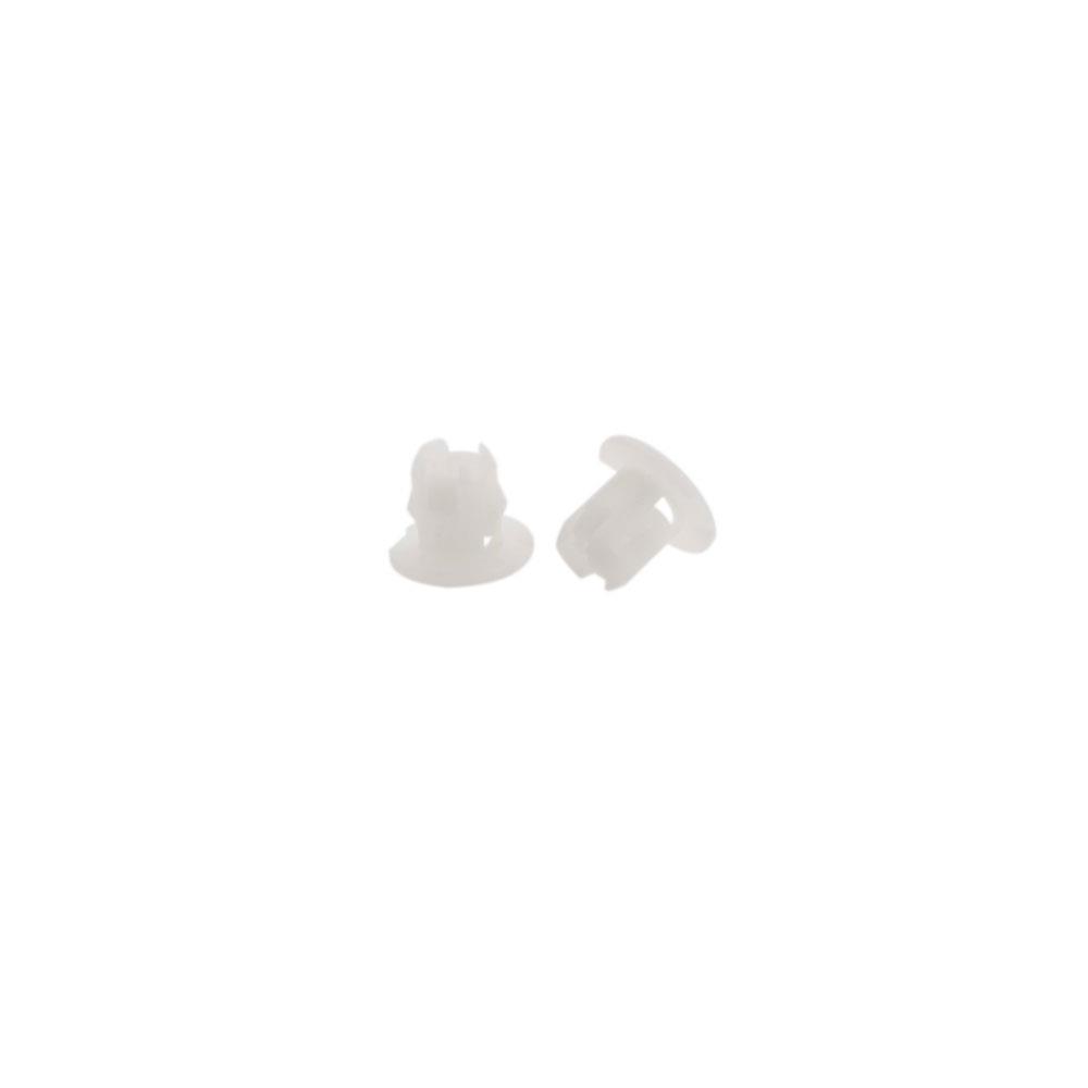 10x Plastic ID Headlight Grommet Nut FastenerRetainer Clip For Mitsubishi