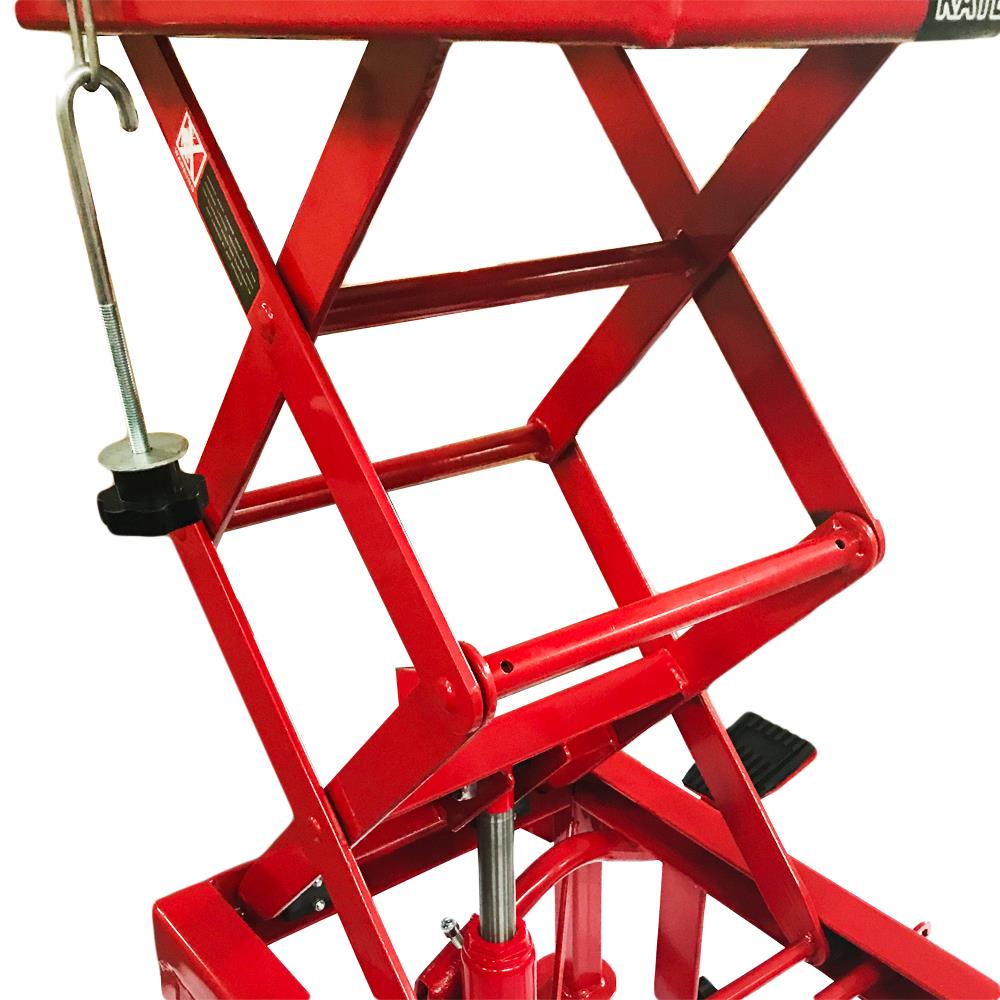 Scissor /& Boom Lifts,300lb Motorcycle Hydraulic Scissor Floor Jack Lift Hoist Center Stand Lift