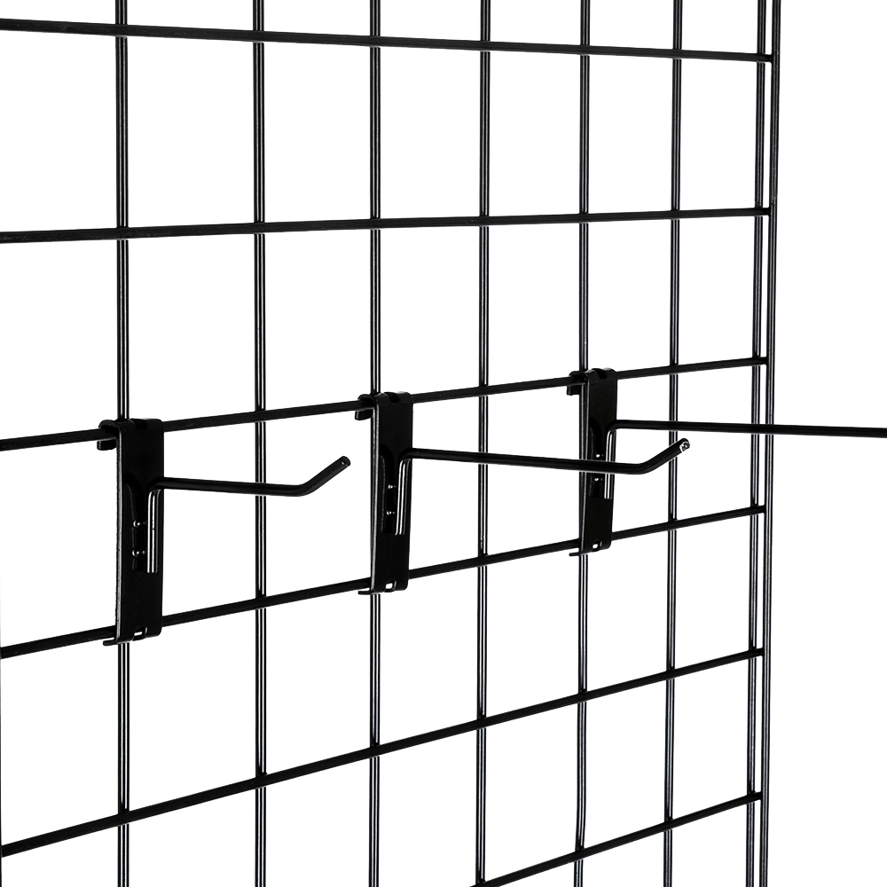 Display Grid Rack 2 Pack 6 ft Metal Panel Wall Stand Retail Store Art