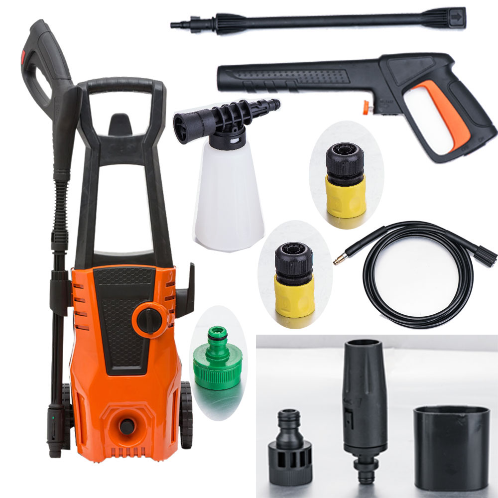 Portable Electric High Pressure Water Washer Jet Spray Nozzle 1500 PSI