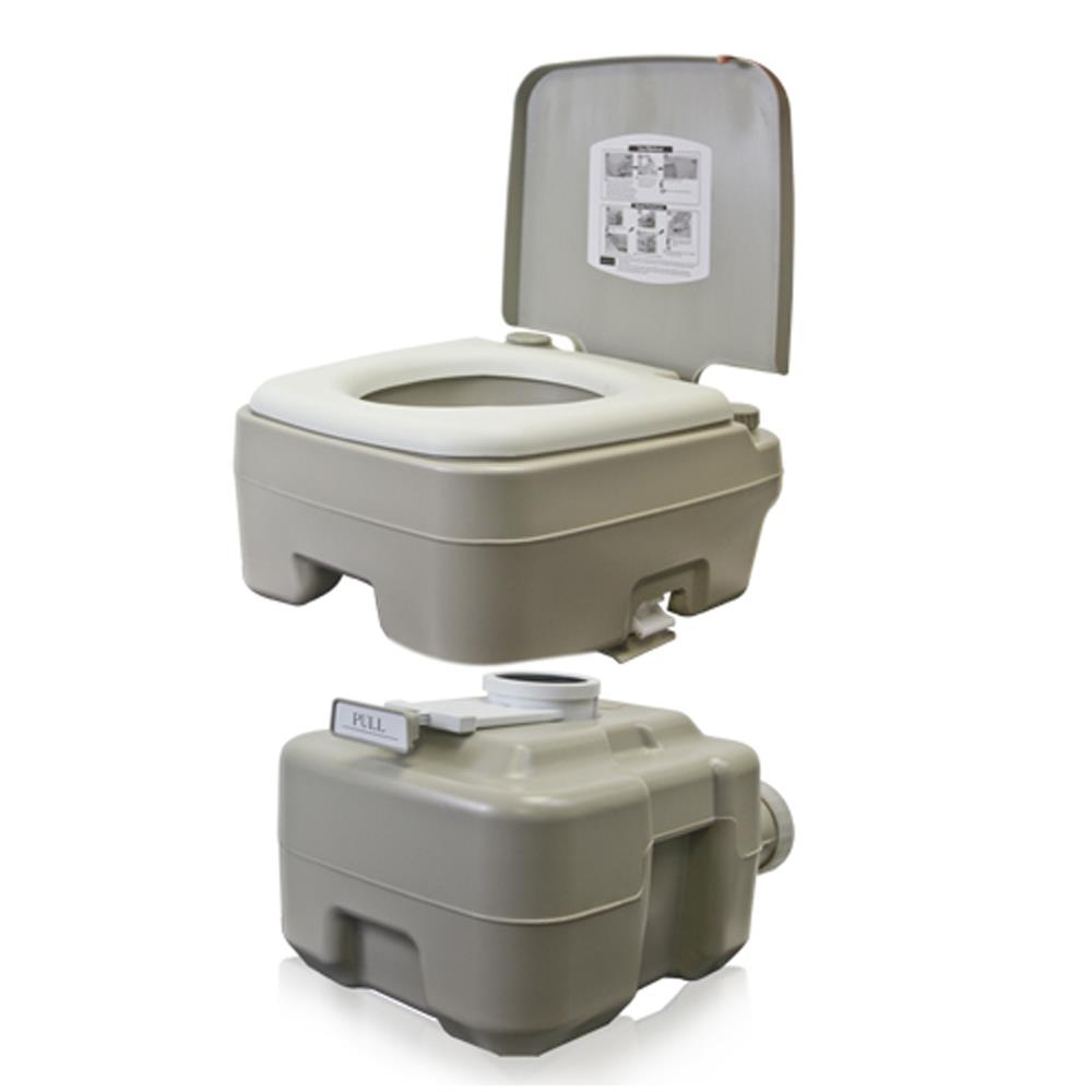 20L Portable Camping Toilet Flush Porta Travel Outdoor Vehicle Boat