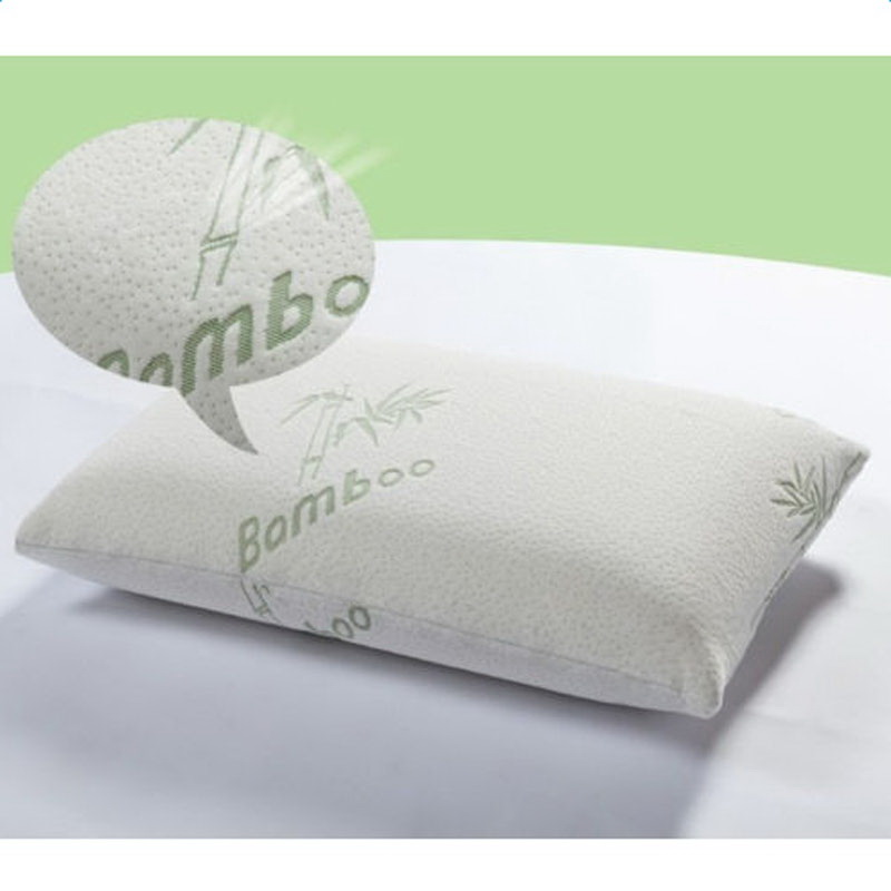 2pack Hotel Home Bedroom Bamboo Memory Foam Pillow Hypoallergenic