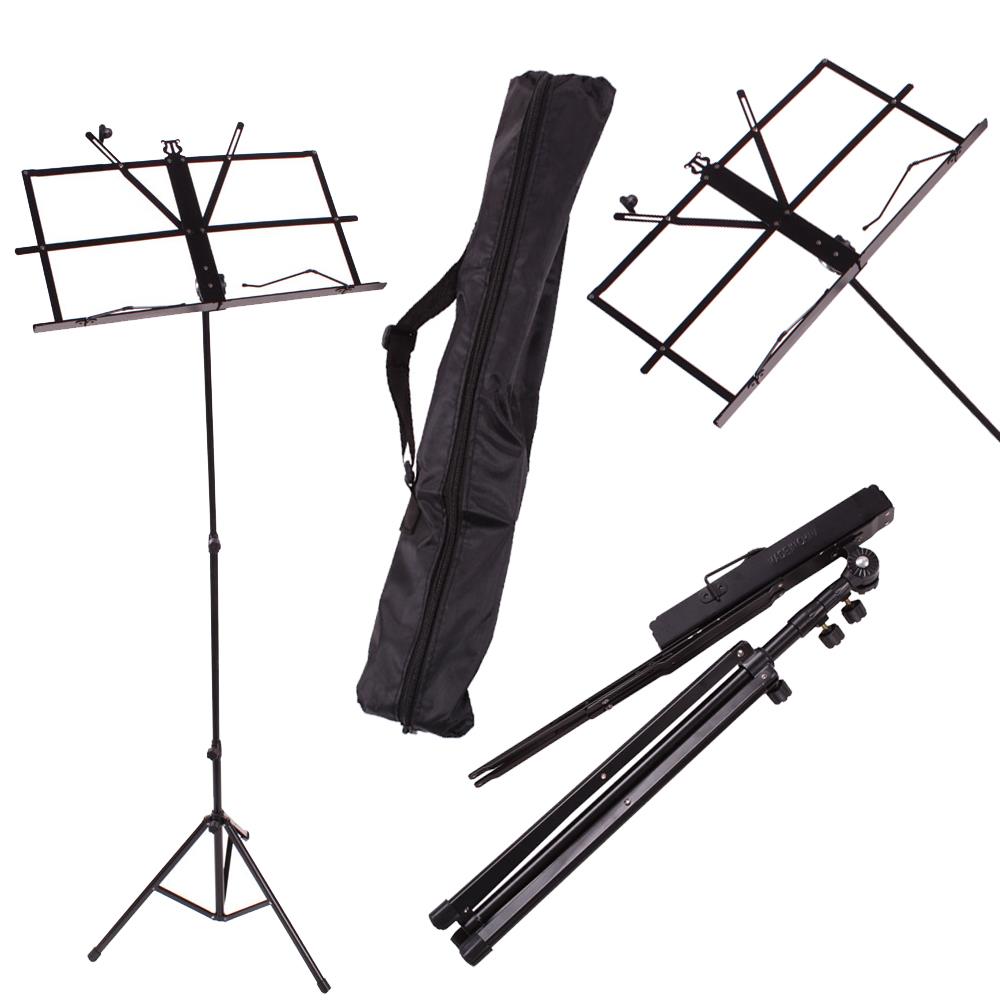 New Adjustable Protable Folding Music Sheet Stand for Musicians with