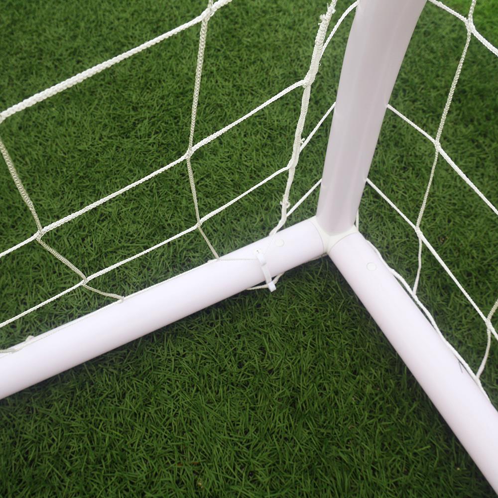 8' x 5' Soccer Goal With Net Strong Straps Anchor Large Soccer Goal