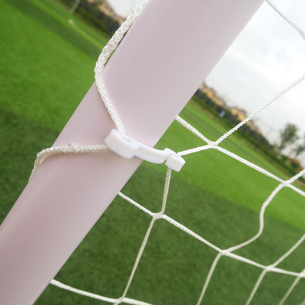 8' x 5' Soccer Goal With Net Strong Straps Anchor Large Soccer Goal