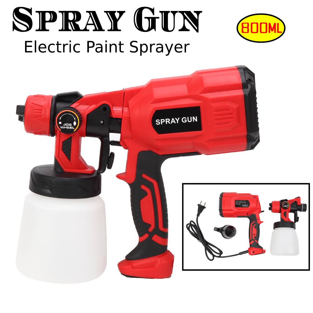 Handheld Electric Spray Gun 550W 110V High Power Home Electric Paint
