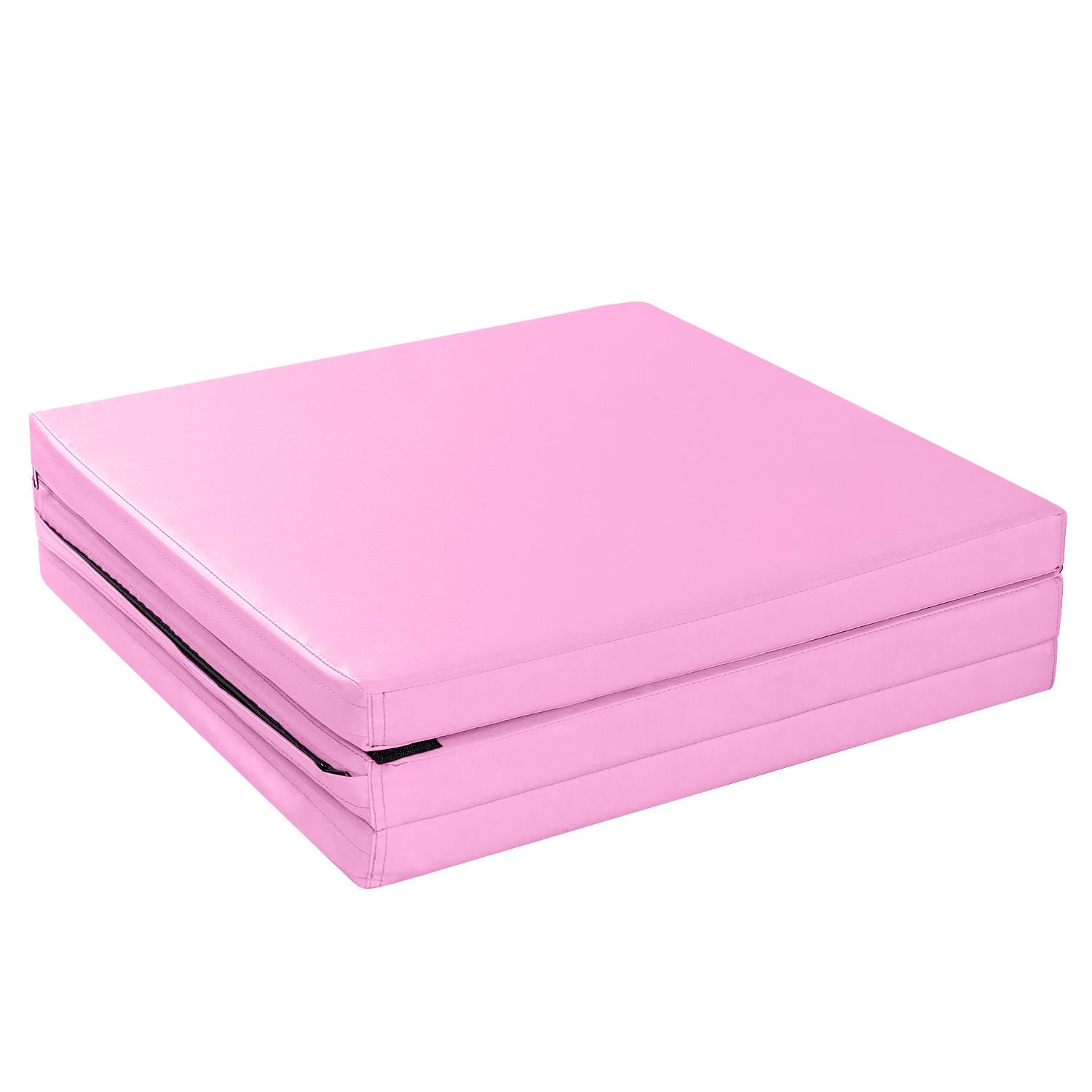 6'x2'x2" Folding Mat Thick Foam Fitness Exercise Gymnastics Panel Gym Workout 3 6'x2'x2" Folding Mat Thick Foam Fitness Exercise Gymnastics Panel Gym Workout 3