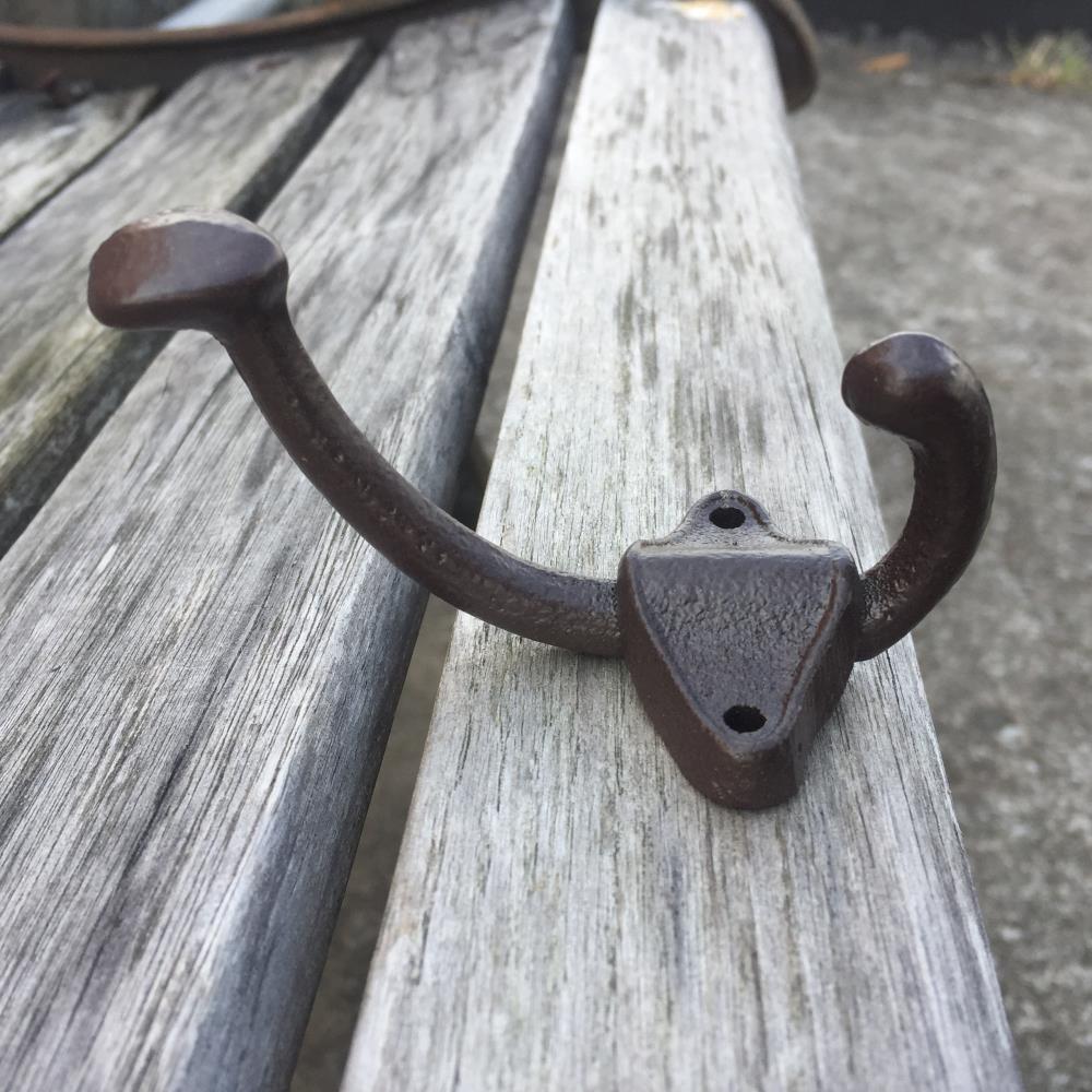 Hooks, Brackets & Curtain Rods Antiques 10 PCS Heavy durable Cast Iron