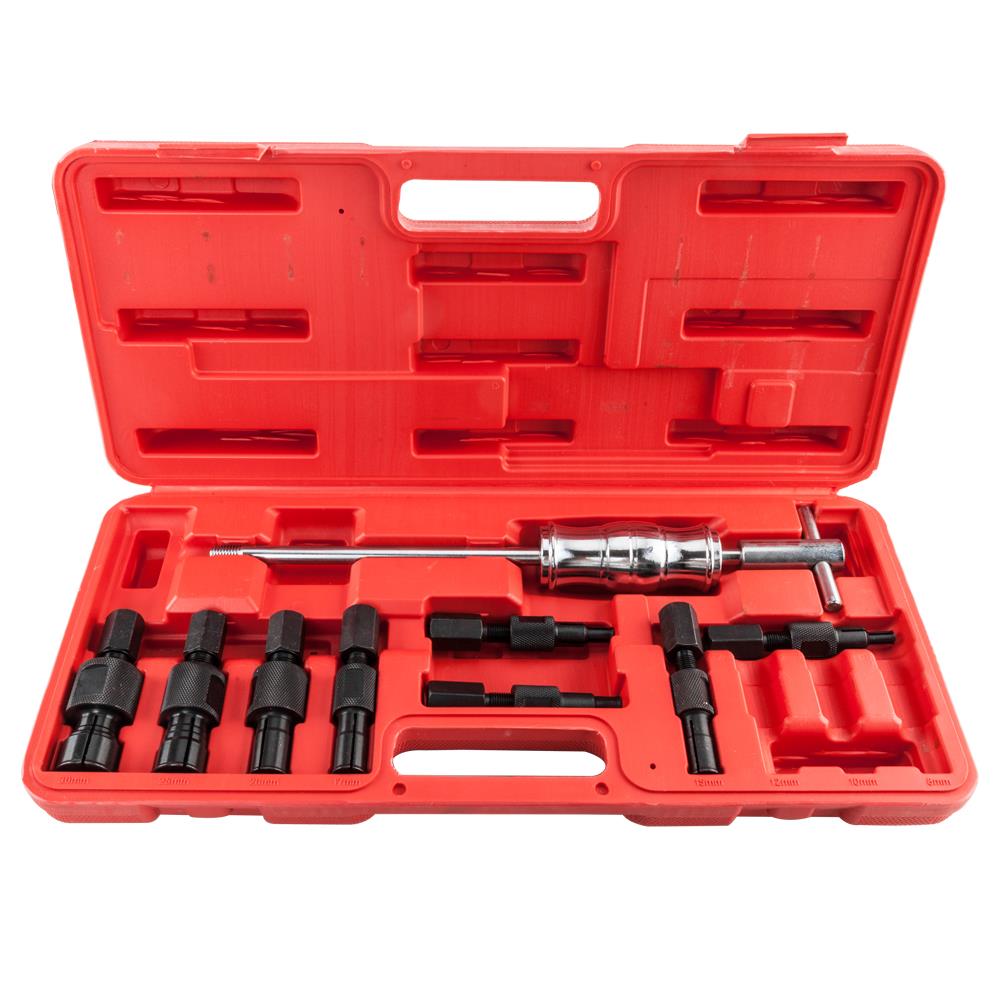 9pc Blind Hole Inner Bearing Puller Set Remover Slide Hammer Internal Kit 8-32mm