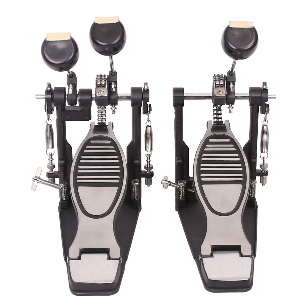 Drum Pedal Double Kick Bass Dual Foot Kick Pedal Percussion Single