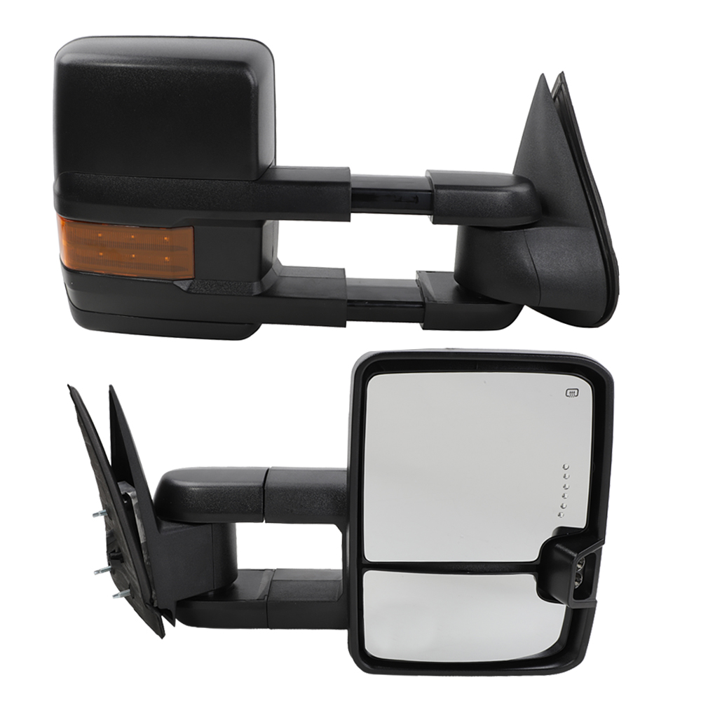Design Power Heated Turn Signal Towing Mirrors For 0306 Chevy