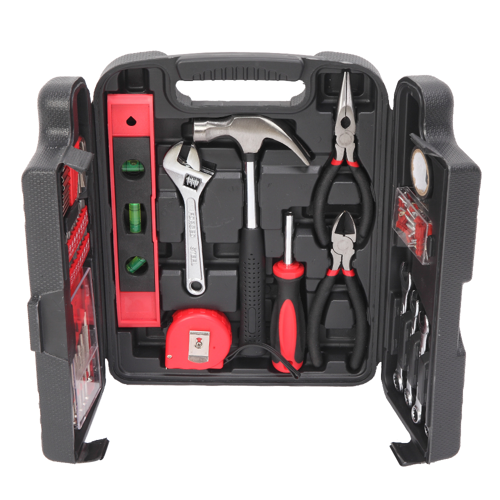 136PCS Tool Set Mechanic Kit Hand Tools Socket Screwdriver Basic Home