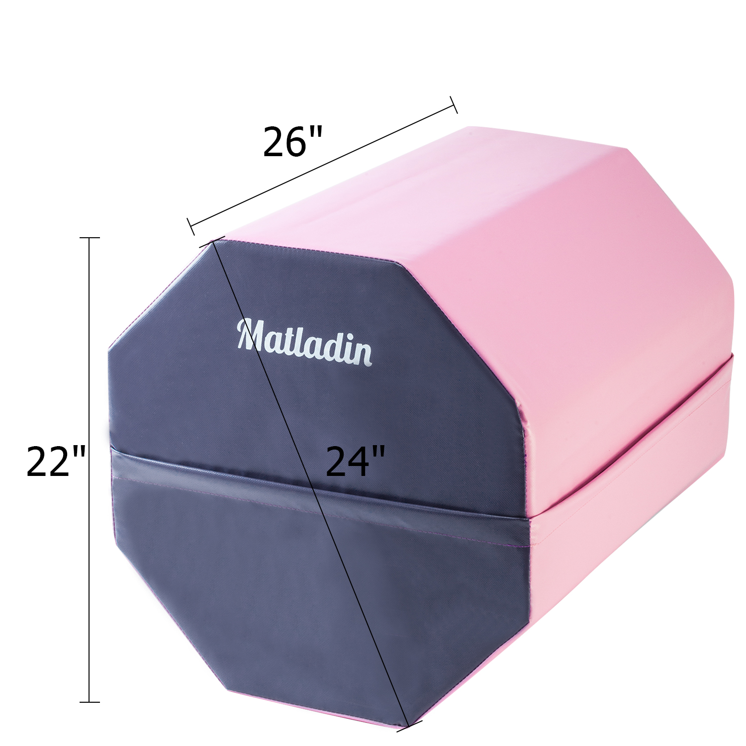 24" x 30" Gymnastics Octagon Tumbling Preschool Kids Somersault