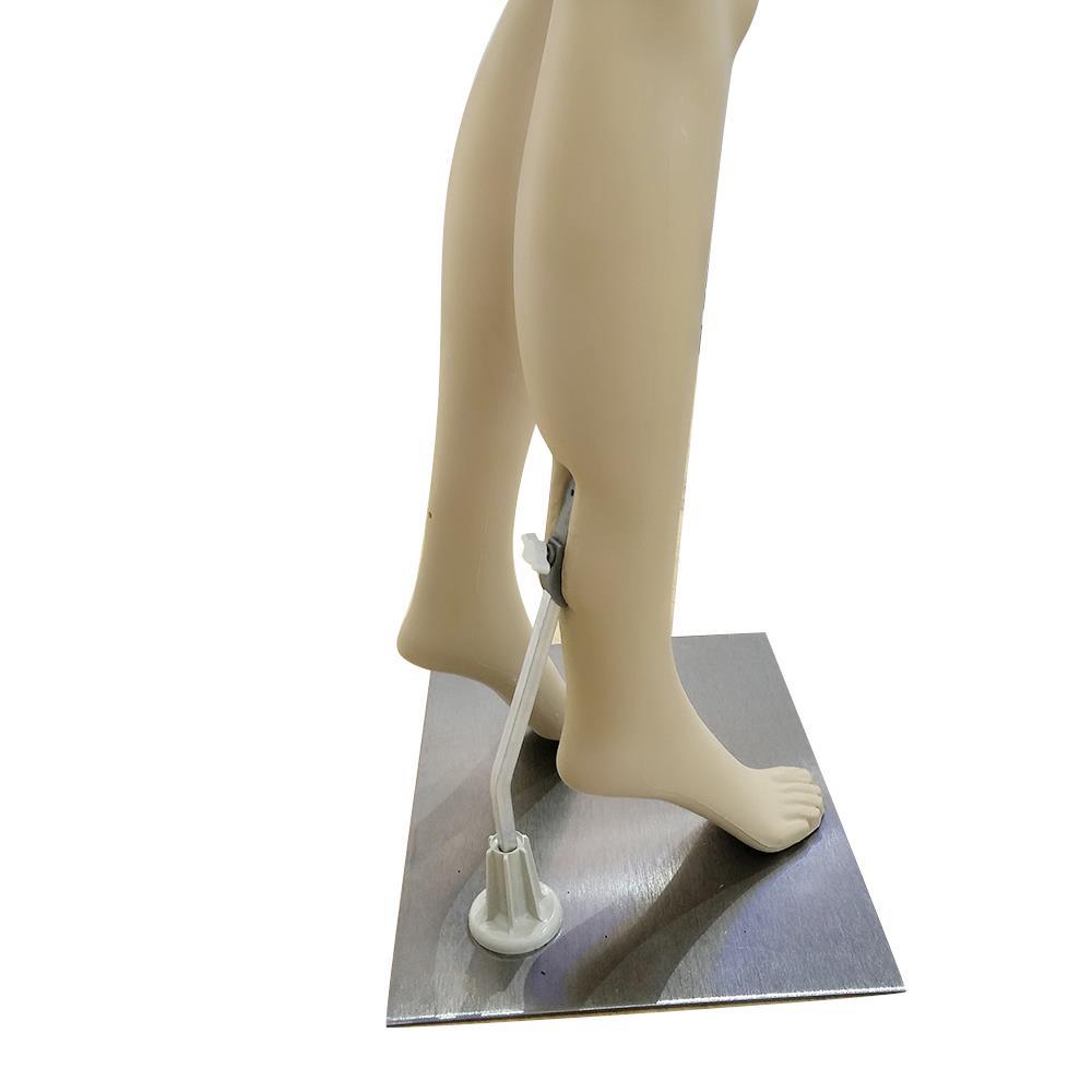 Full Body Female Mannequin + Base Plastic Realistic Display Head Turns