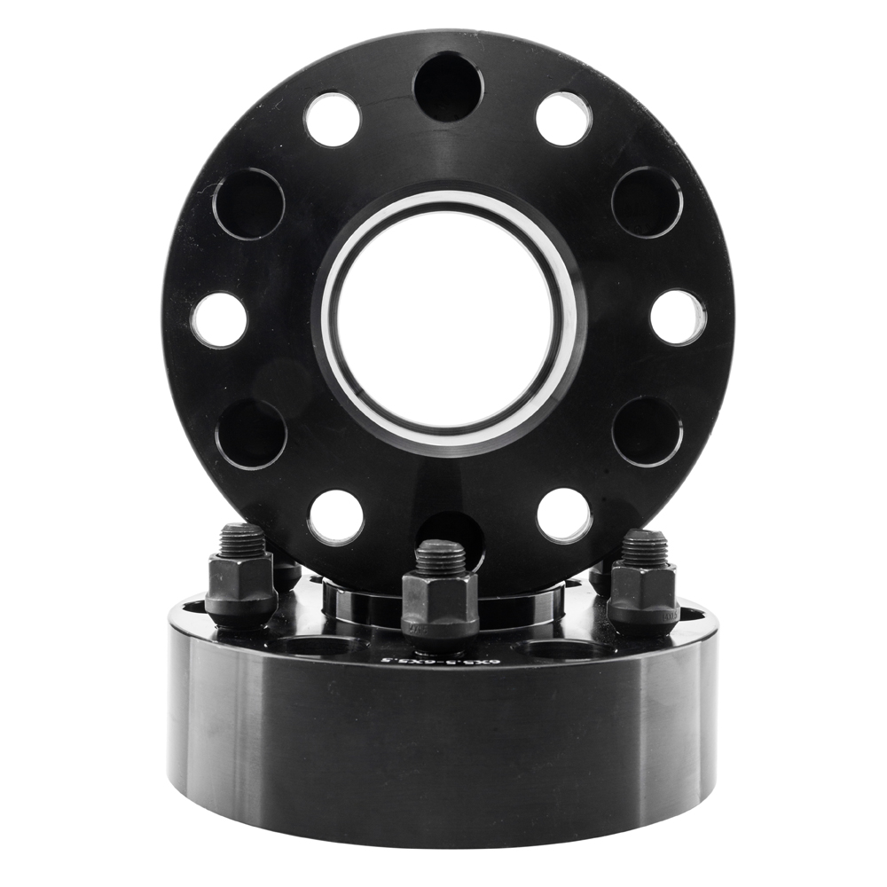 4pc 2" 6x5.5 Hub Centric 14x1.5 studs Wheel Spacer Adapters For GMC