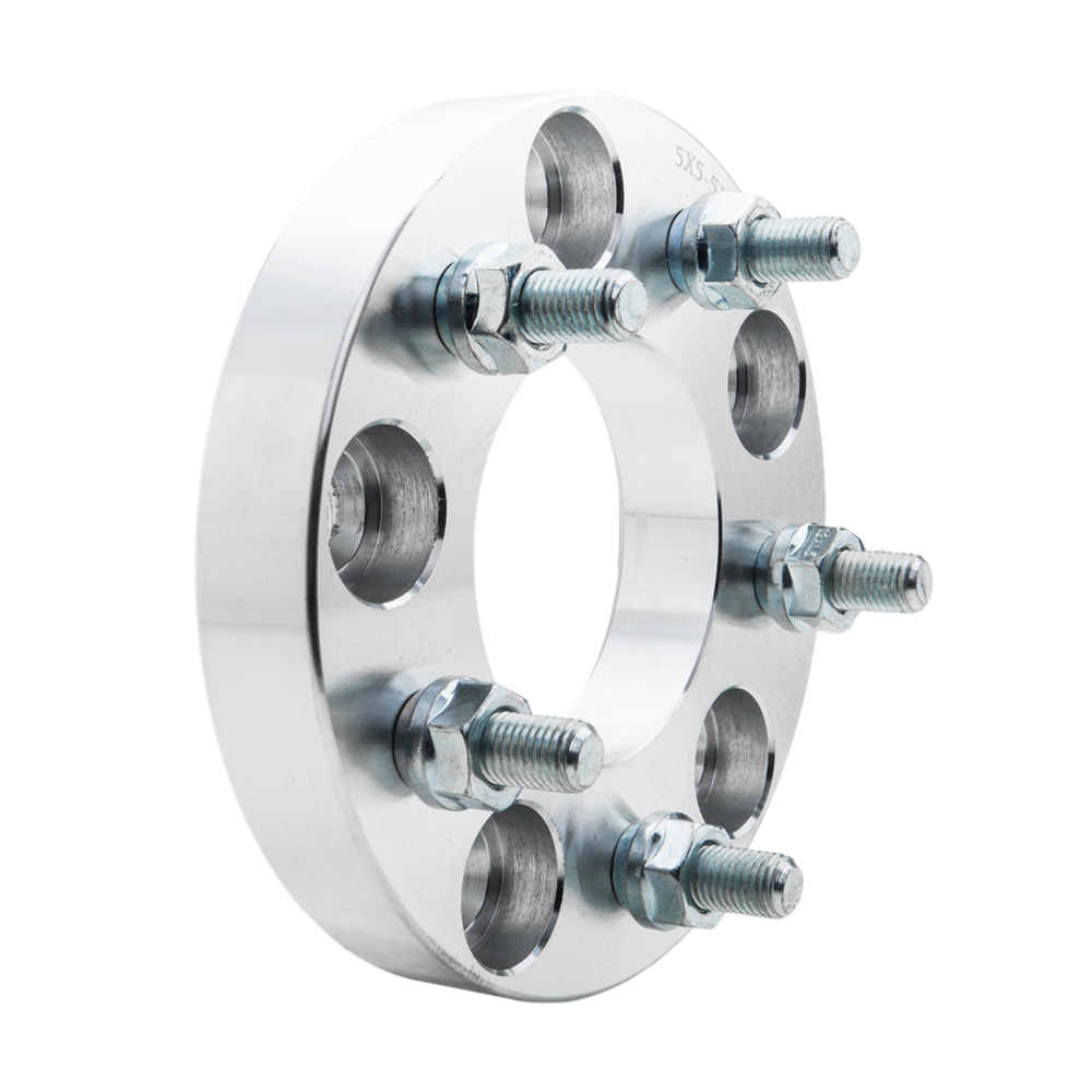 2 PC 1" inch Wheel Adapters 5x5 to 5x4.75 Spacers 12x1.5 Studs For