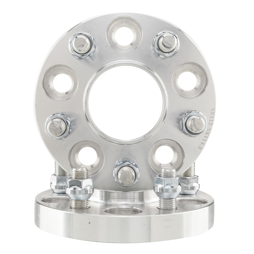 2pc 5X112 TO 5X114.3 HUB CENTRIC 14x1.5 Wheel Adapters 20MM Thick + 10