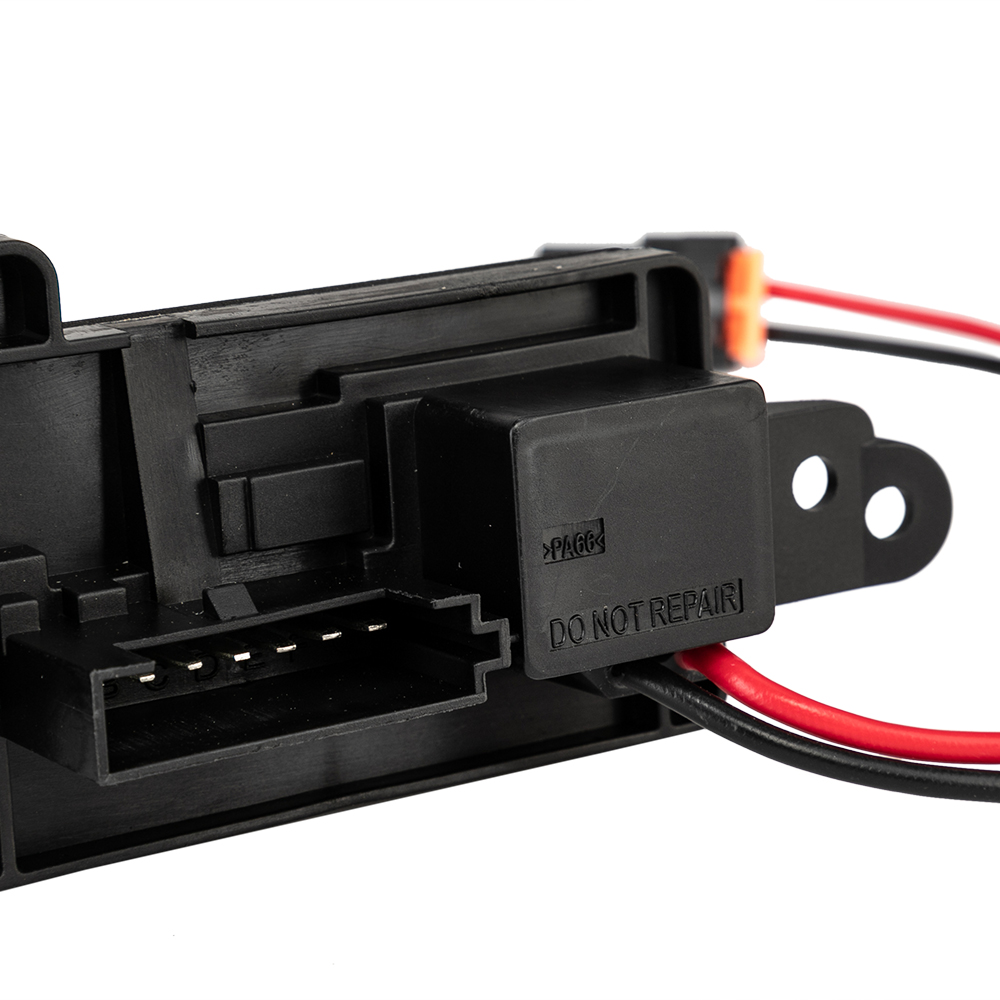 Manual Temp Control Blower Motor Resistor Compatible with CHEVY 03-06 AVALANCHE SILVERADO SUBURBAN TAHOE GMC SIERRA YUKON YUKON XL 89018308 89018596