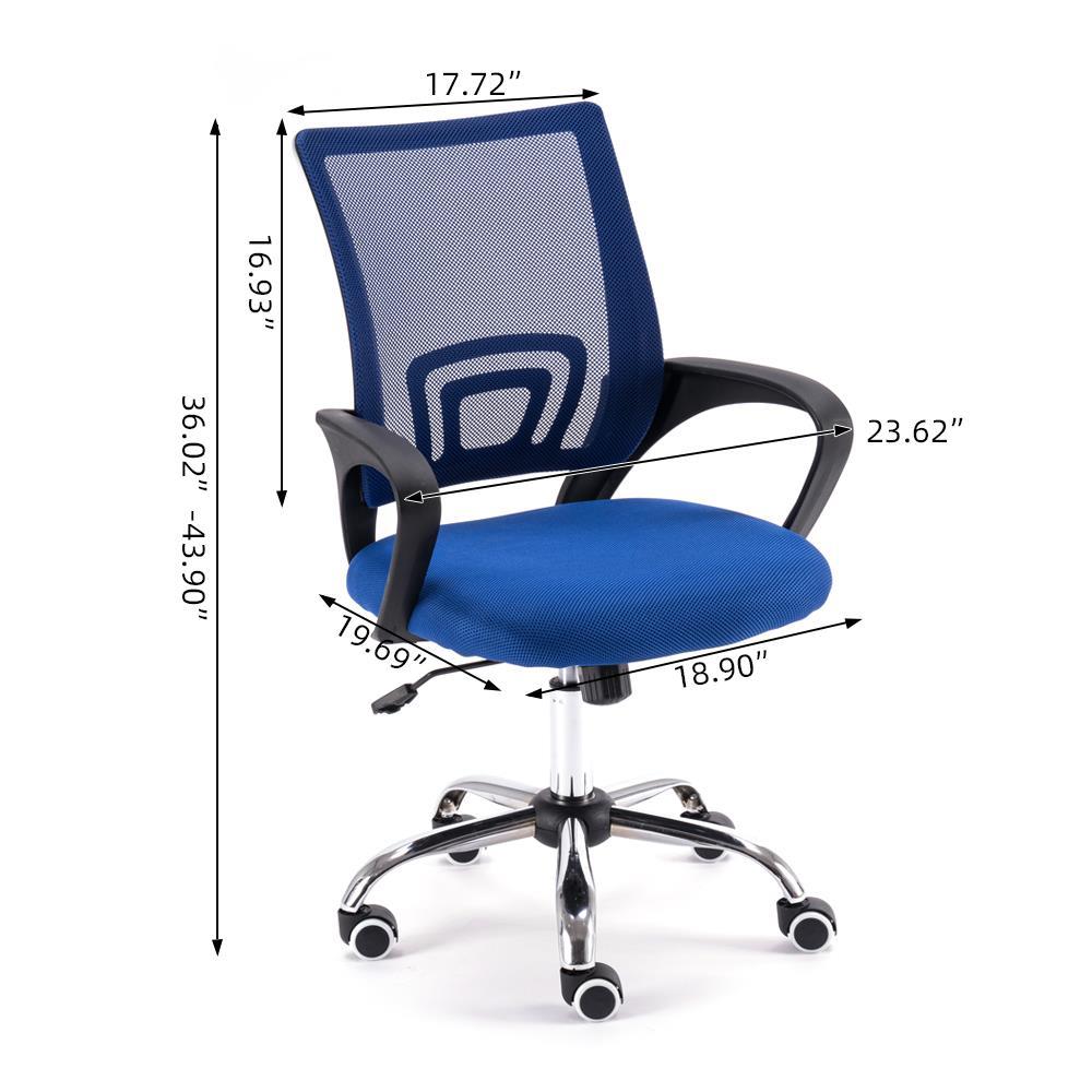 Modern Ergonomic Midback Mesh Computer Office Chair Desk