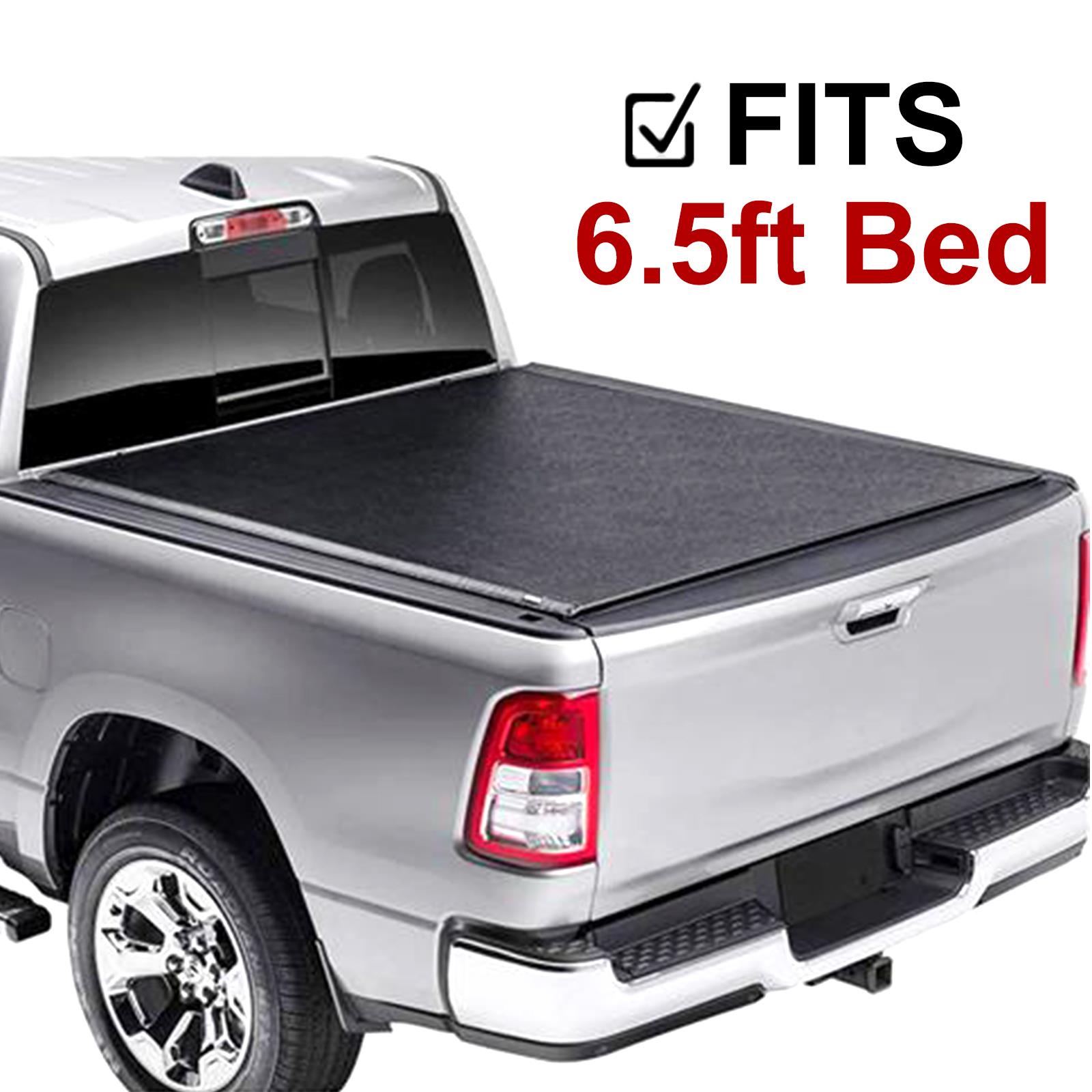 For 20072013 Chevy Silverado GMC Sierra 6.5ft Bed Soft Roll Up Tonneau