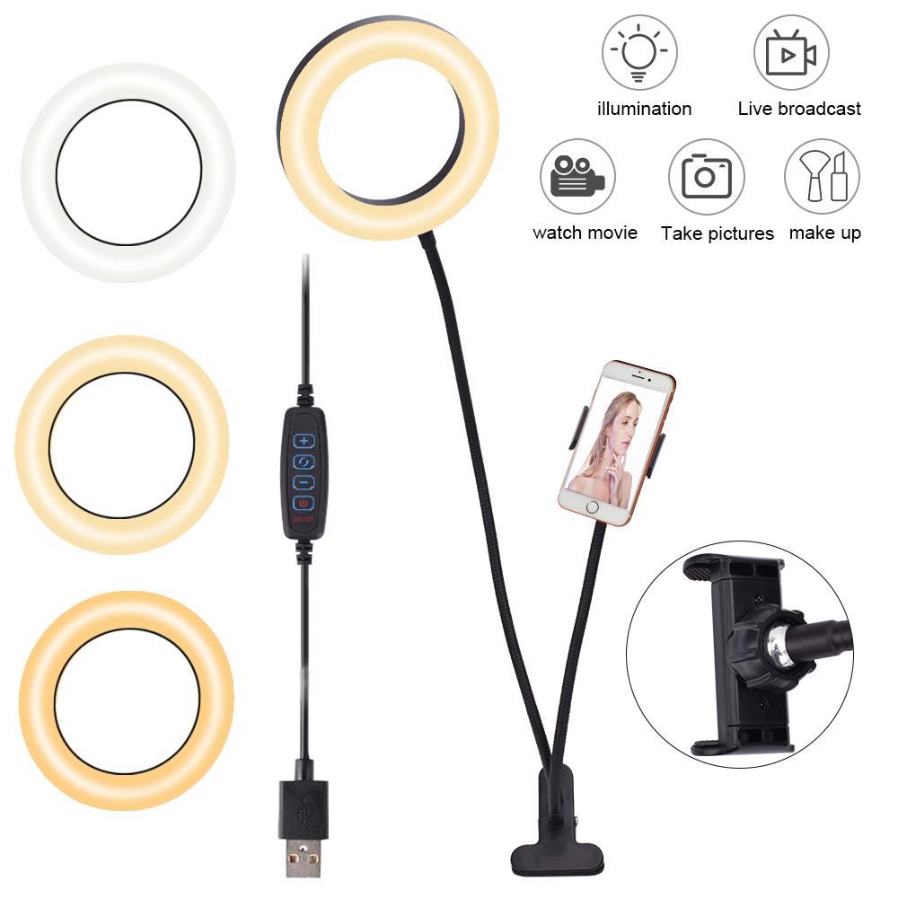 Купить Комплекты освещения Unbranded LED Ring Light Phone Holder