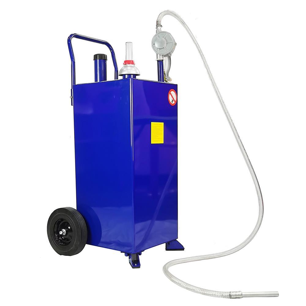 New 30 Gallon Gas Caddy Car Tank Storage Drum Gasoline Diesel Fuel