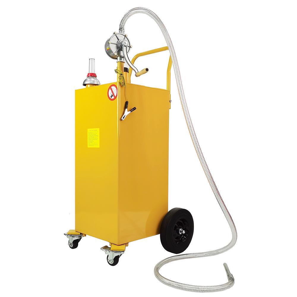 30 Gallon Gas Caddy Fuel Diesel Gasoline Dispense Transfer Portable Tank Pump eBay