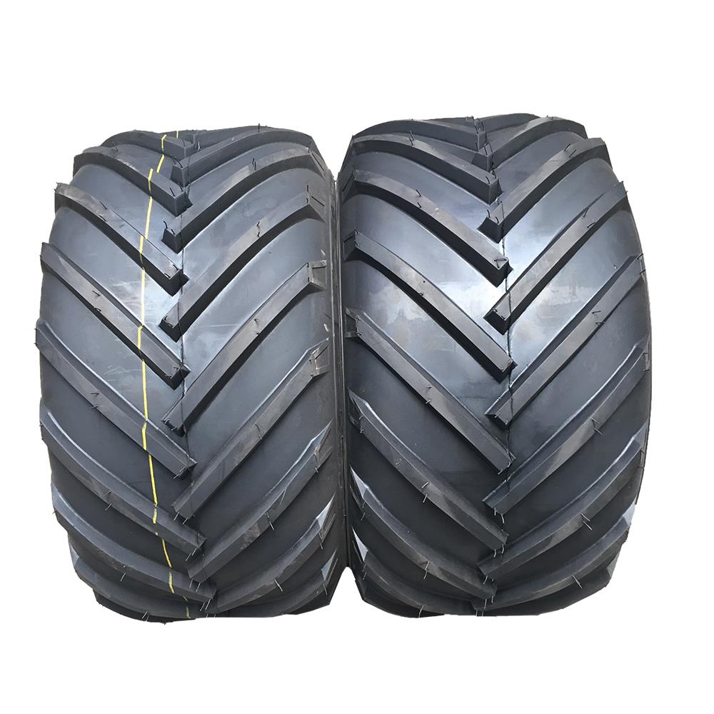2pcs tires 18x9.508 Garden Lawn Mowers Rim width7.0in&Tread Depth0.