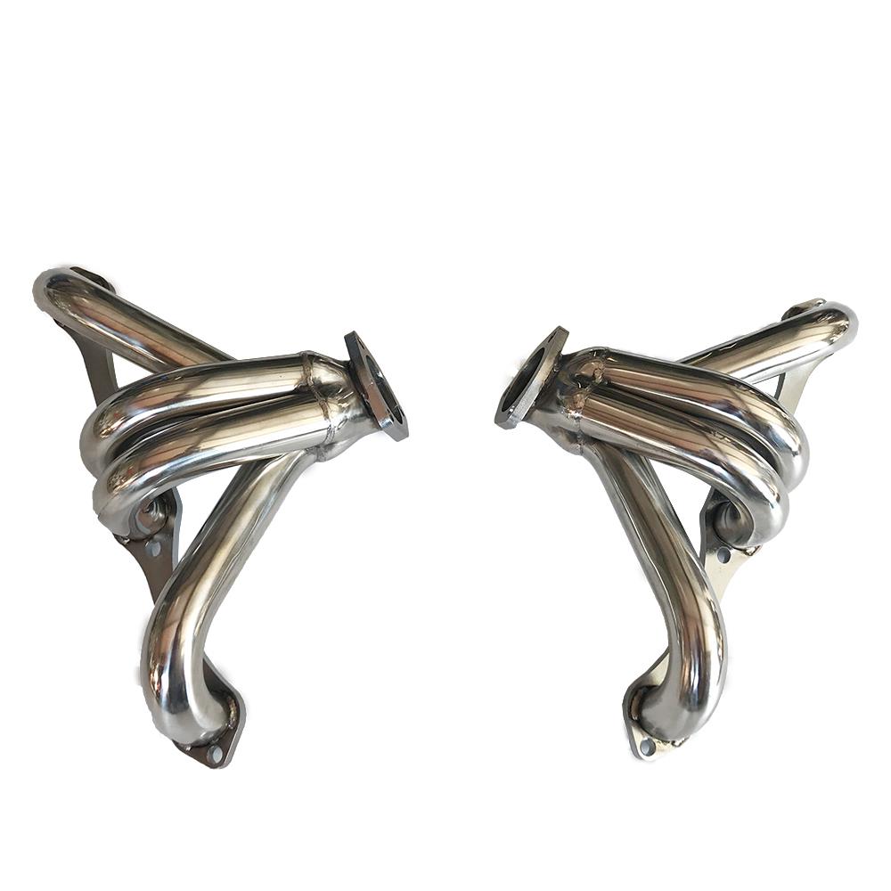 Stainless Hugger Shorty Exhaust Manifold Headers For Small Block Chevy