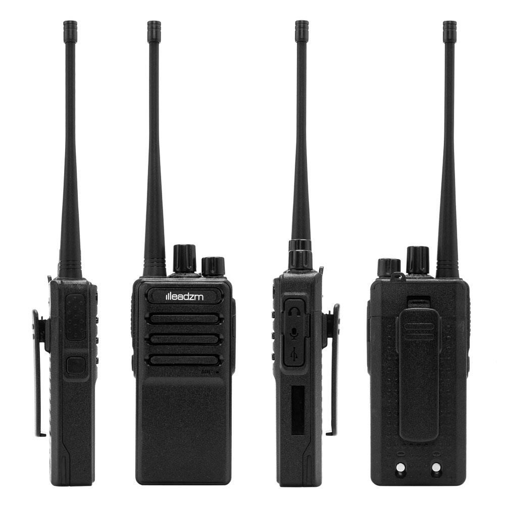 BF-888S Earpiece LEADZM LE-C2 UHF 400-470MHz Two Way Ham Radio Walkie Talkie