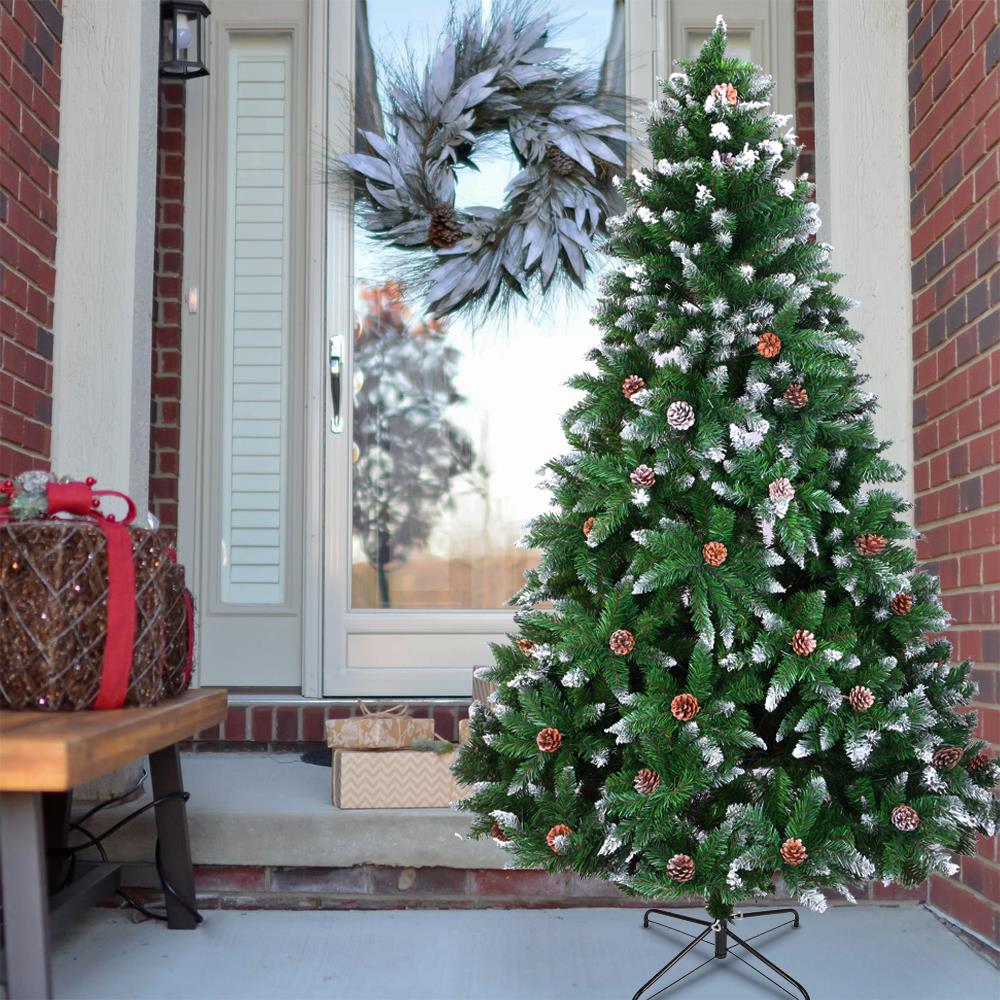 3 Days Expedited Express Snow-White Christmas Tree Reinforce Feet Xmas