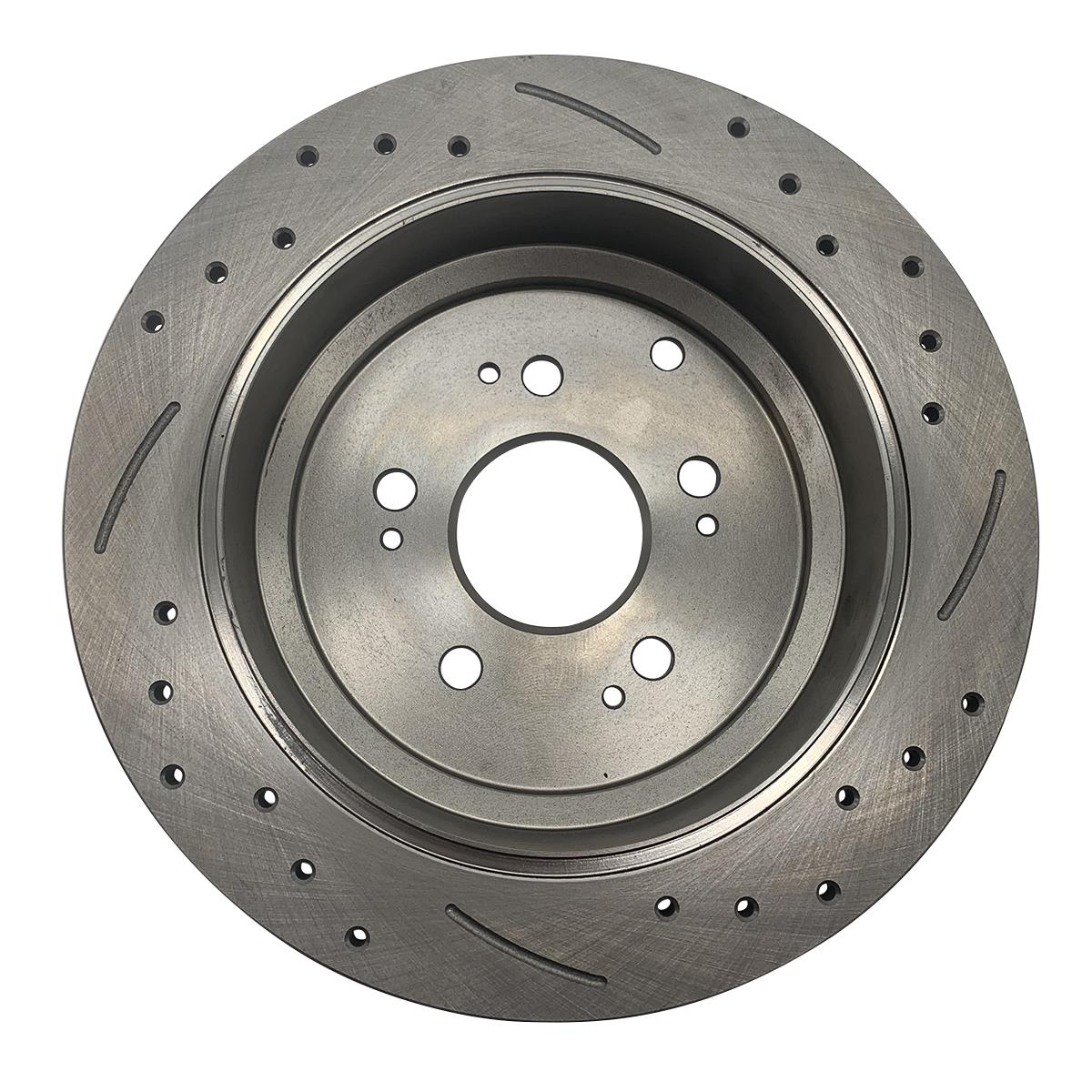 2 Pc Rear Brake Rotors For Honda Odyssey 2005 20062007 20082009 2010