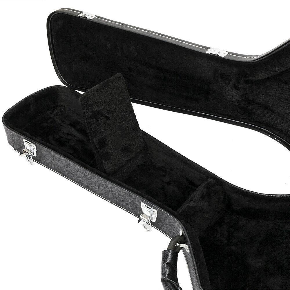 Bass Guitar Hard Case Standard Electric Bass Guitars Hardshell Case Key
