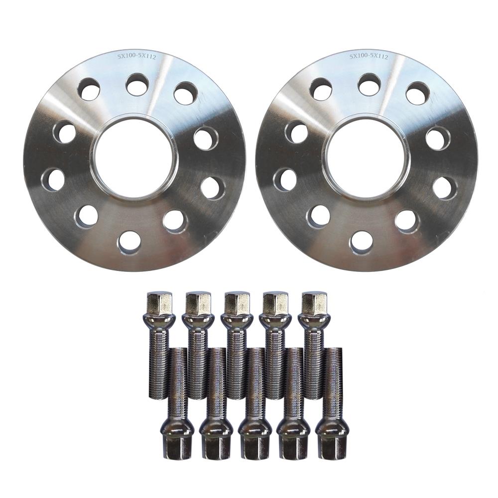 Pair 15mm Wide Hubcentric for Audi Car 5x100/5X112 Wheel