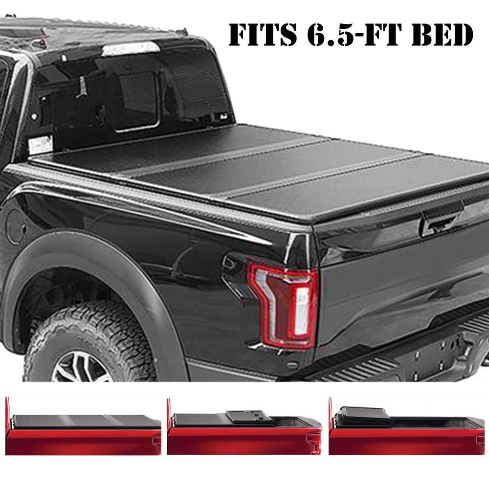 For 1518 Silverado Sierra 1500 2500 3500 6.5ft Bed Hard TriFold