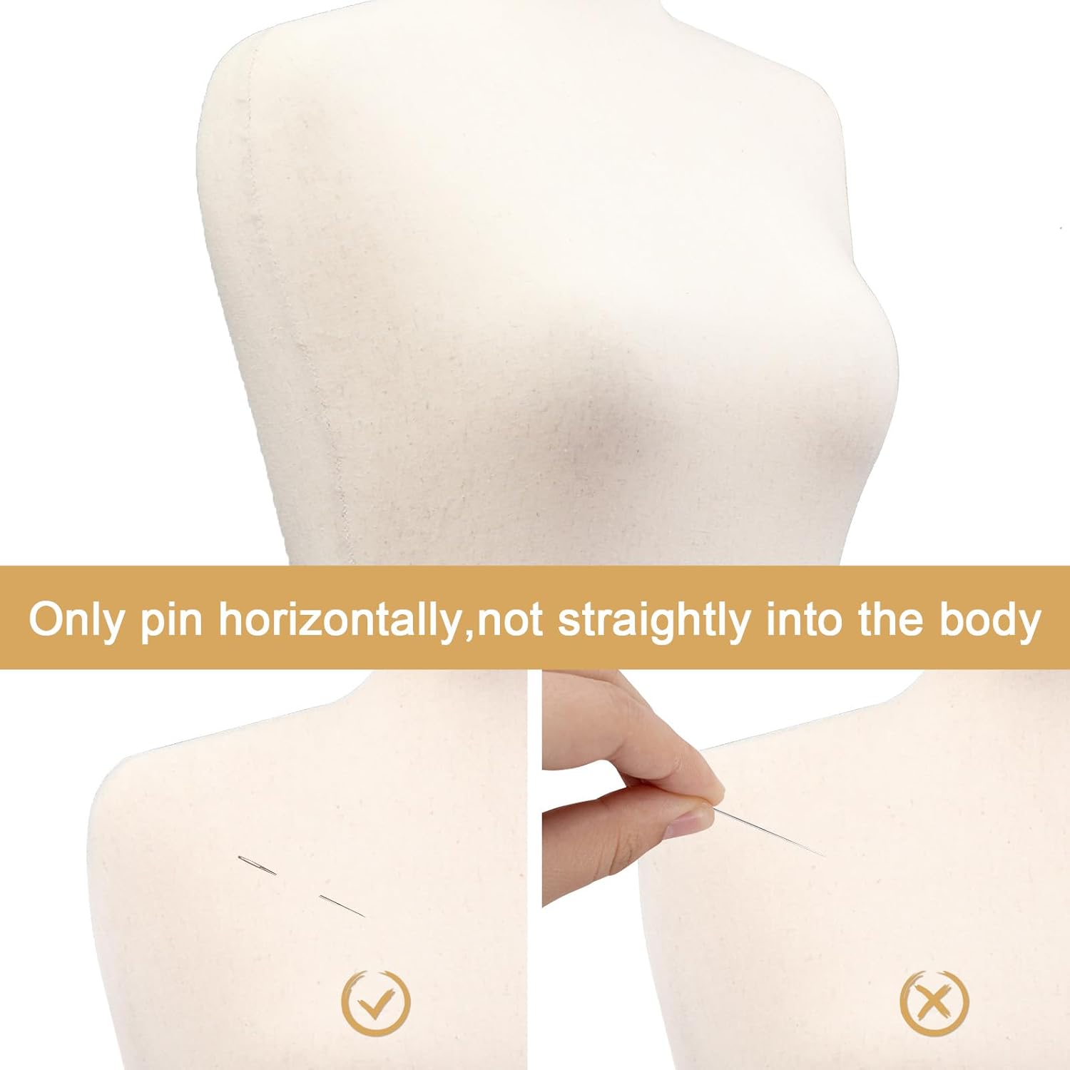 Female Dress Form Size (14-16), Adjustable Height Torso Body with