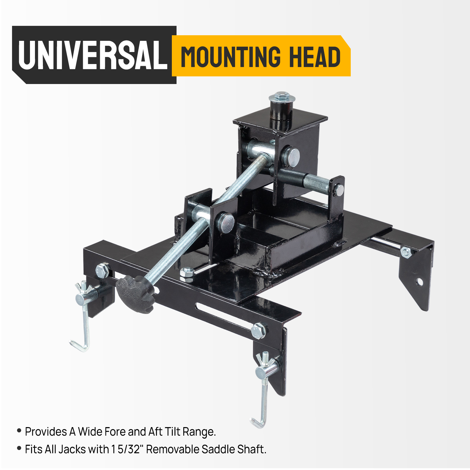 thumbnail image 2 of Orion Motor Tech Transmission Floor Jack Adapter - 1/2 Ton (1100 Lb) Capacity For Heavy Vehicle Repairs 2 of 3