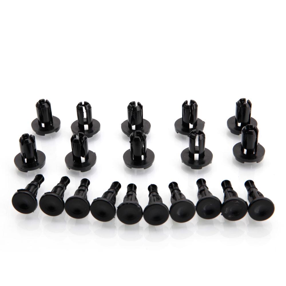 100pcs Rear Bumper Clips Retainer Fastener for 1997-2016 Nissan Altima Xterra