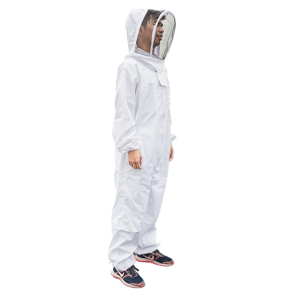 Beekeeping Jacket Protective Veil Smock Bee Coat Suit Clothes Breathable XL