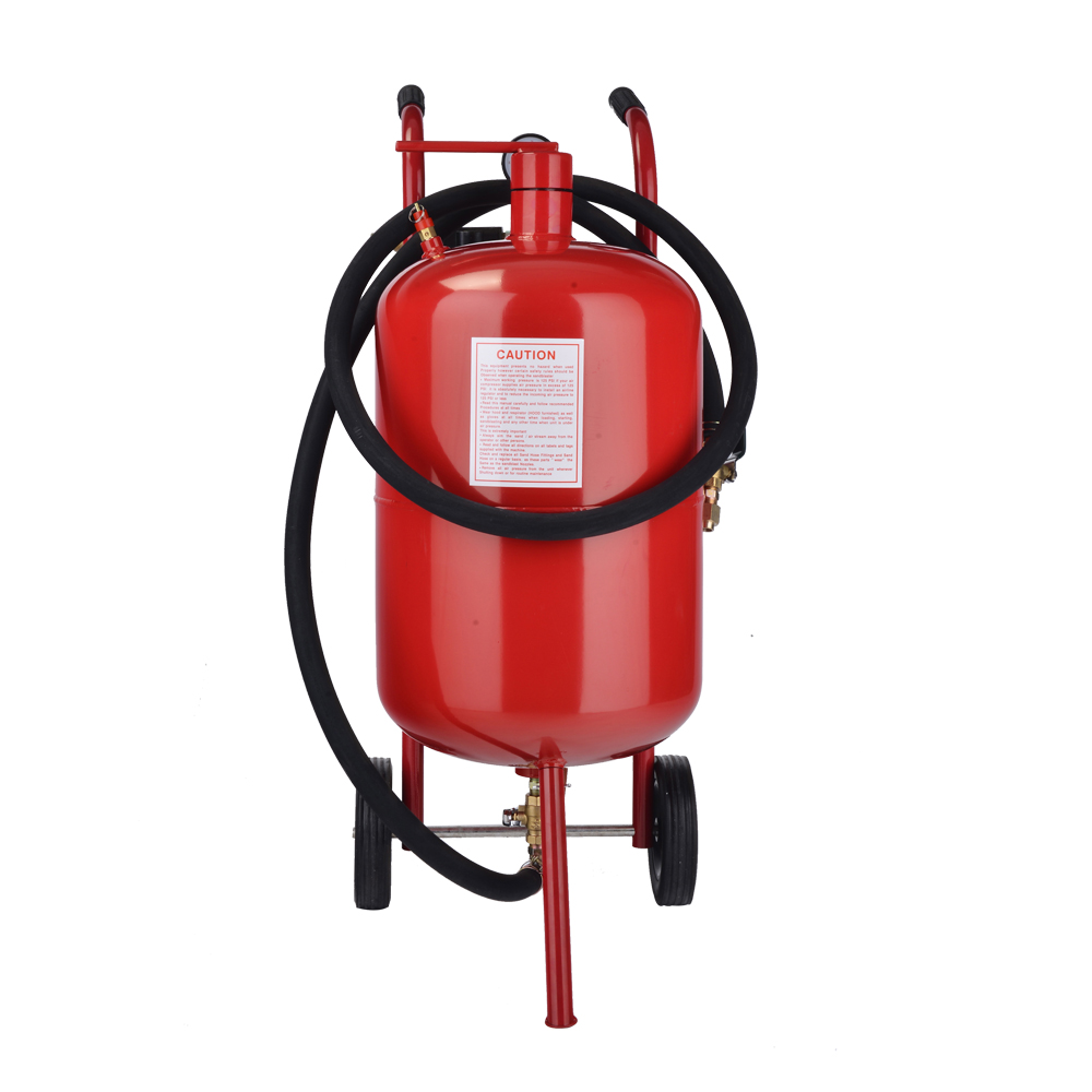 Portable 10 Gallon Pressurized Abrasive Air Sandblaster Sand Blaster