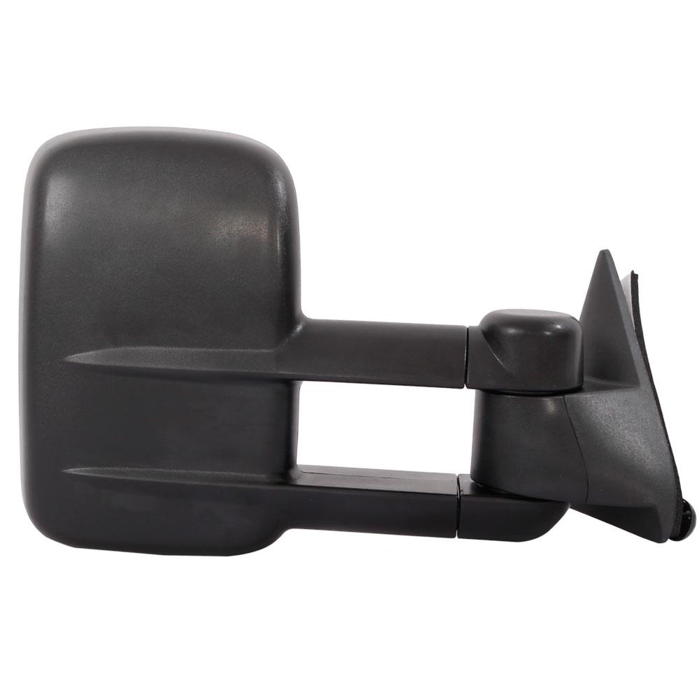 For 88-98 Chevy GMC C//K Tahoe Yukon Black Manual Towing Mirrors Side Tow Pair