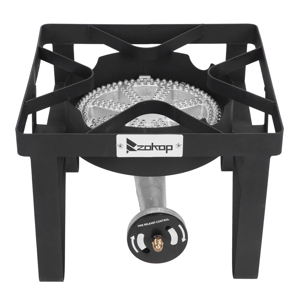 Portable SINGLE GAS PROPANE BURNER STOVE OUTDOOR CAMPING TAILGATE BBQ COOK