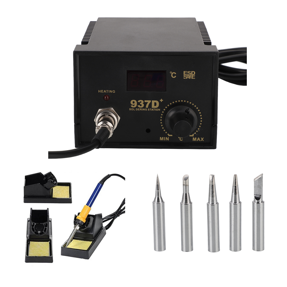 ESD Soldering Rework Station Digital Adjustable Welding Solder SMD Tool 937D