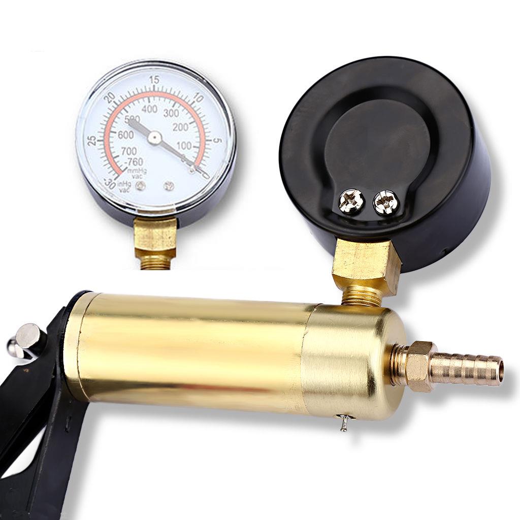 Hand Held Vacuum Pressure Pump Tester Set Brake Fluid Bleeder Bleeding