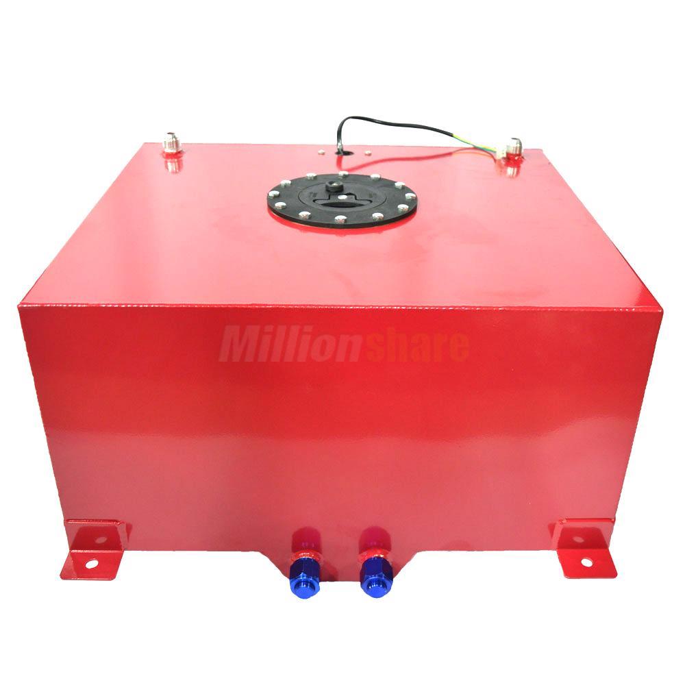 3 GALLON//57 LITER FULL BLACK COAT ALUMINUM DRIFT FUEL//GAS CELL TANK BOTTOM FEED