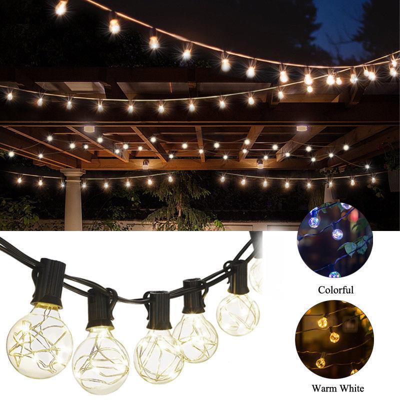 Outdoor Waterproof Commercial Grade Patio Globe String Lights Outdoor Waterproof Commercial Grade