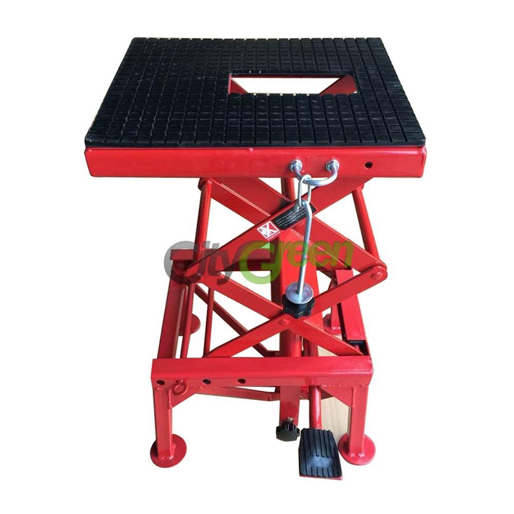 Scissor /& Boom Lifts,300lb Motorcycle Hydraulic Scissor Floor Jack Lift Hoist Center Stand Lift
