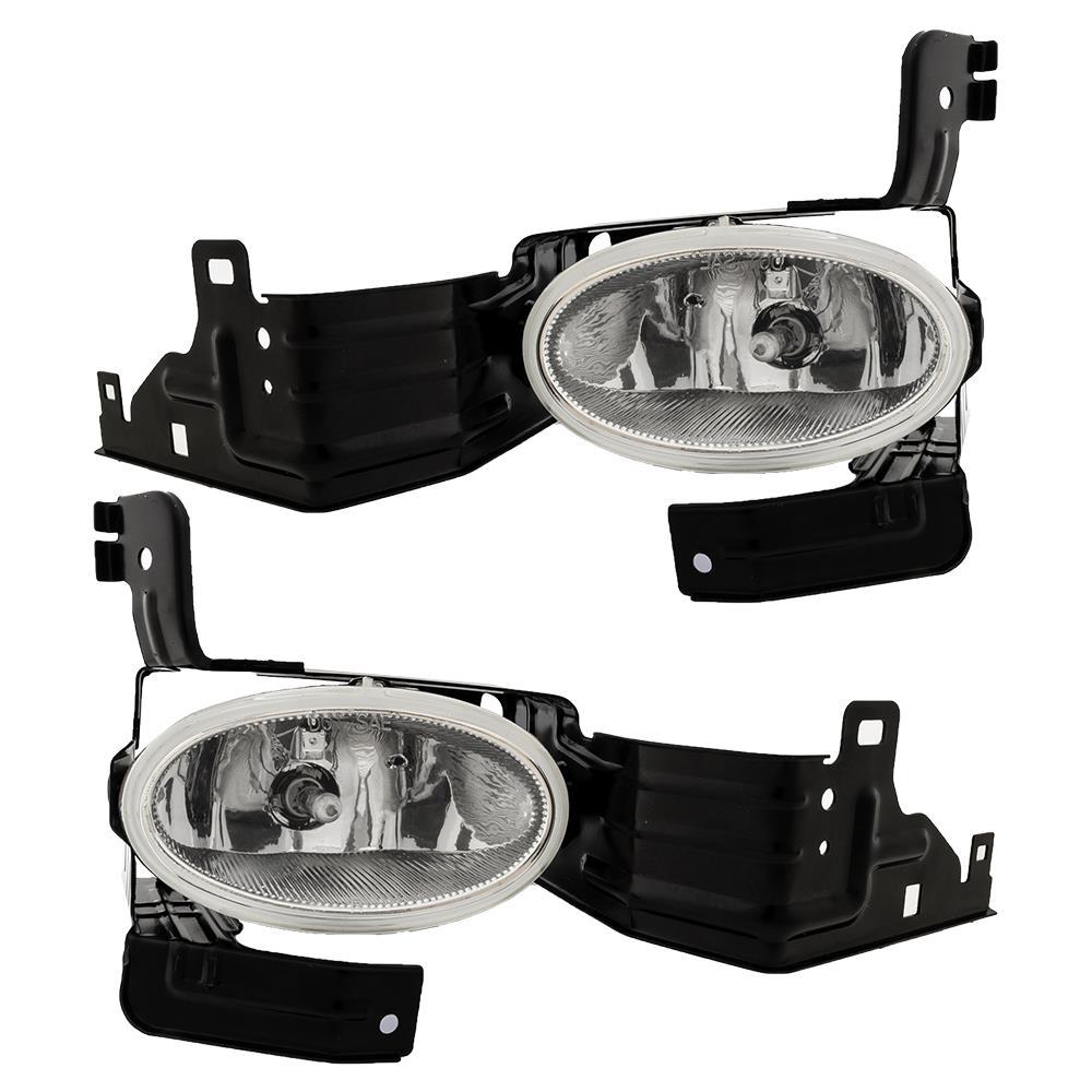 For 20112012 Honda Accord Clear Lens Driving Fog Lights w/H11 Bulbs eBay