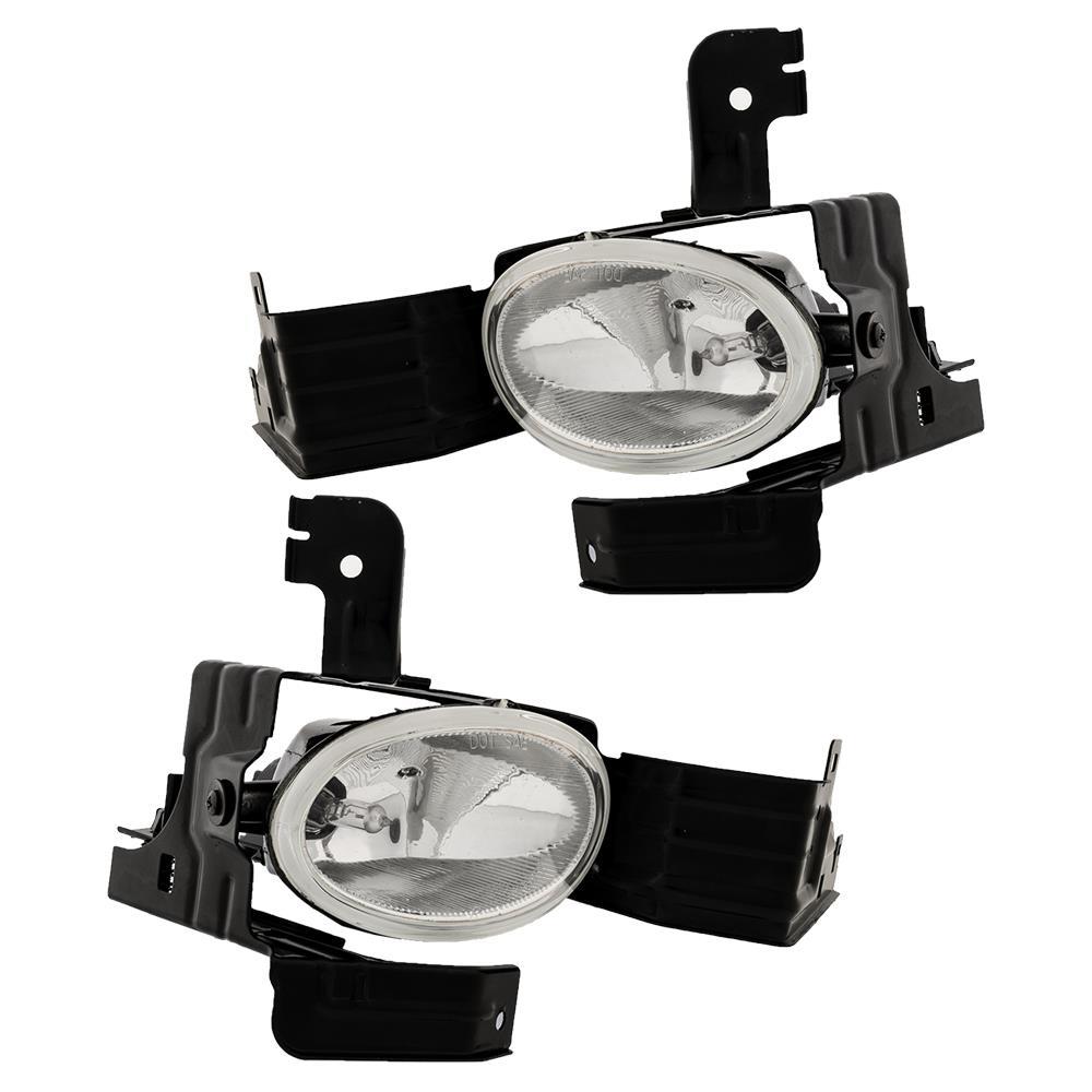 For 20112012 Honda Accord Clear Lens Driving Fog Lights w/H11 Bulbs eBay