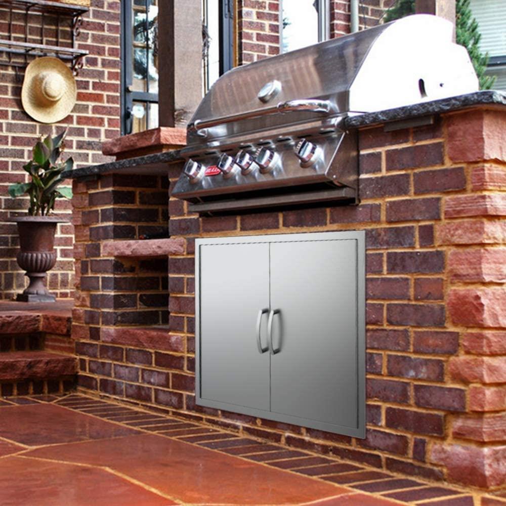 bbq access door